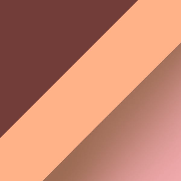 Top Bordeaux/Rose Gold / Pink Gradient Brown