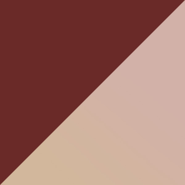 Solid Burgundy / Gradient Pink Gradient Brown