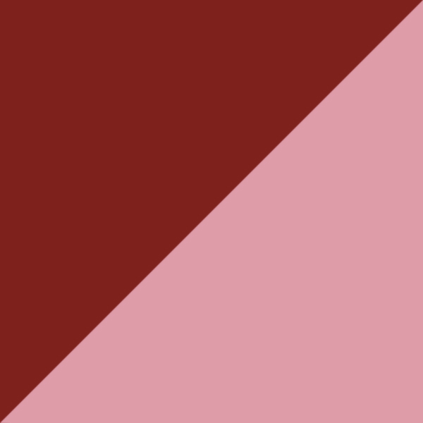 Striped Garnet / Bordeaux Mirrored