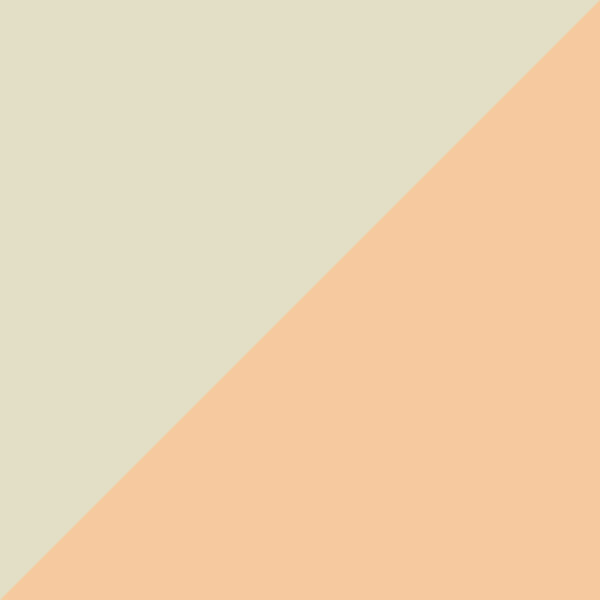 Semishiny Pale Gold/Green/Orange