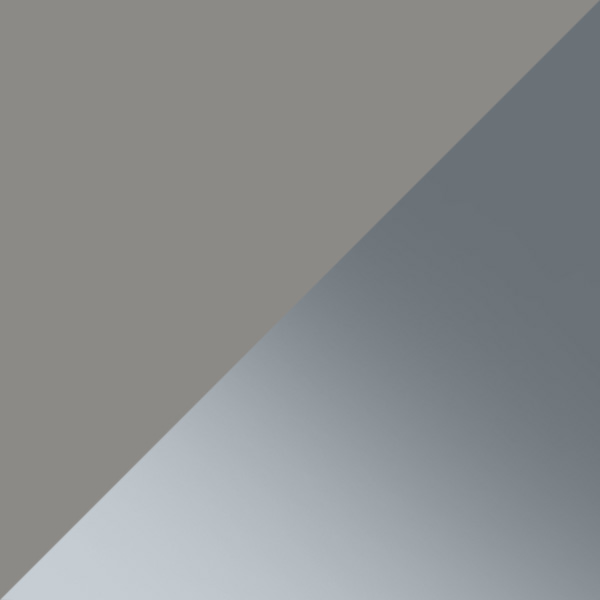 Gunmetal / Light Gray Mirrored Black