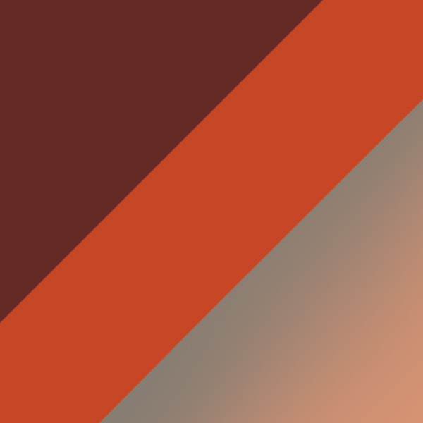 Shiny Striped Havana / Gray Gradient Orange