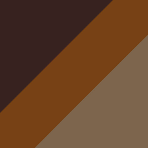 Havana on White Barrow / Brown Gradient
