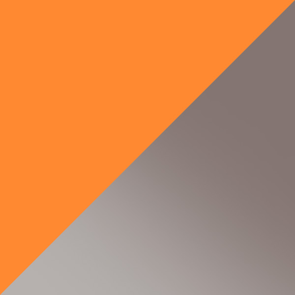Transparent Orange / Dark Gray