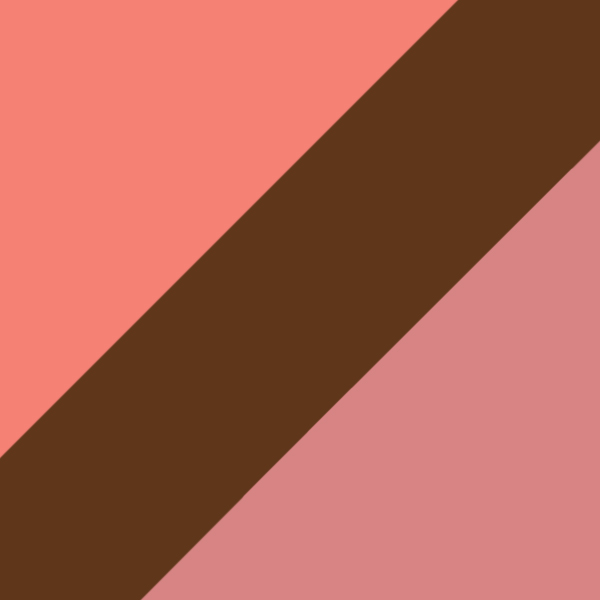 Pink Gradient Beige Striped / Violet Photochromic Mirrored Gold