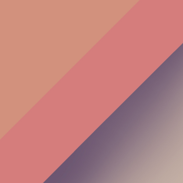 Rose Gold / Trigradient Brown/Violet/Blue