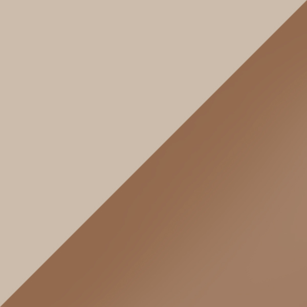 Sencha / Cognac Mirrored