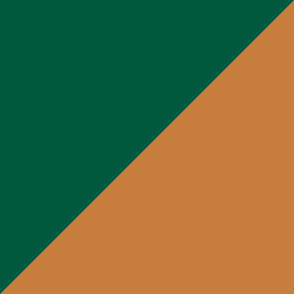 Translucent Dark Teal / Cognac Mirrored