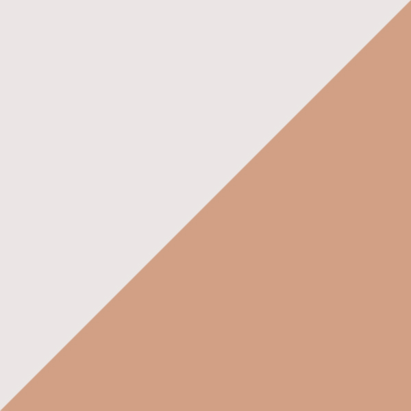 White / Orange Mirrored Internal Silver