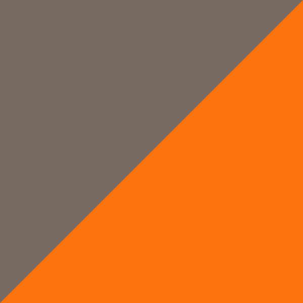 Matte Dark Ruthenium/Total Orange