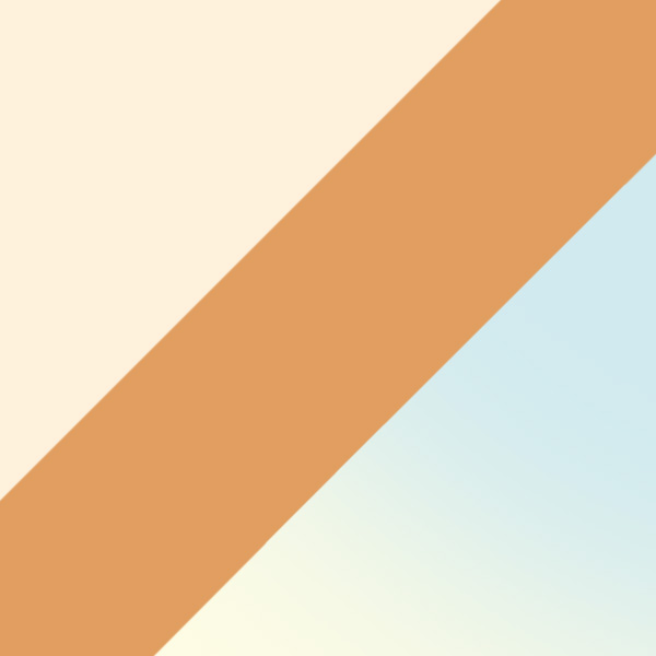 Shiny Ivory / Gradient Green