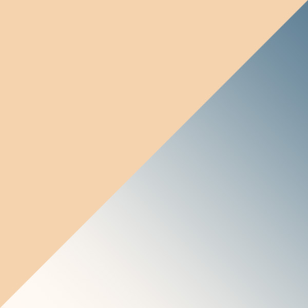 Shiny Pink Gold / Gradient Blue