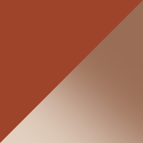 Shiny Dark Orange / Gradient Brown
