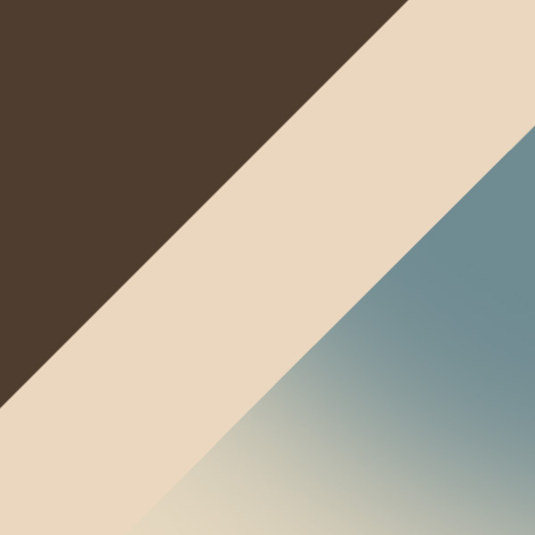 Shiny Ivory / Gradient Green