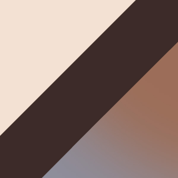 Havana/Striped / Gradient Brown