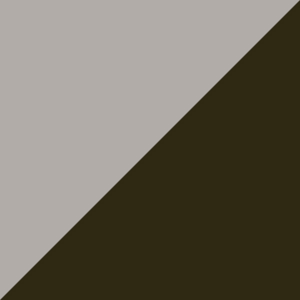 Antique Silver/Smokey Olive / Gray