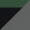 Matte Black/Green / Neutral Gray