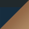 Matte Dark Navy with Black Rubber / HCL® Bronze