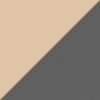 Matte Light Gold / Neutral Gray
