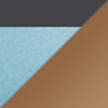 Matte Teal with Aquamarine Rubber / HCL® Bronze