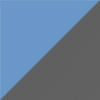 Matte Transparent Blue / Neutral Gray