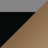 Shiny Black with Dark Silver / HCL® Bronze