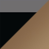 Shiny Black with Gunmetal / HCL® Bronze