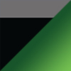 Shiny Black with Gunmetal / MAUIGreen®