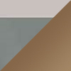 Shiny Transparent Gray with Silver / HCL® Bronze