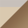 Shiny Transparent Yellow with Silver / HCL® Bronze