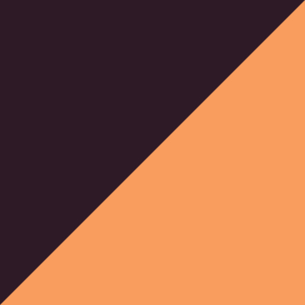 Purple/Translucent Orange