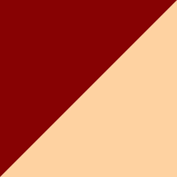 Translucent Beige and Burgundy/Champagne