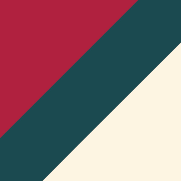 Red and Solid Mallard Green/Champagne