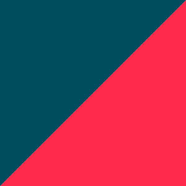 Peacock Blue/Grenadine Pink