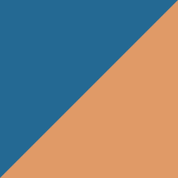 Transparent Teal/Horn