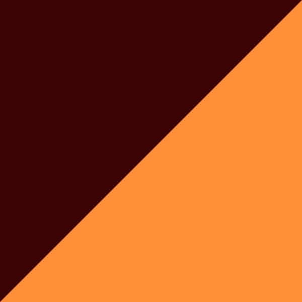 Burgundy and Yellow/Curry Yellow