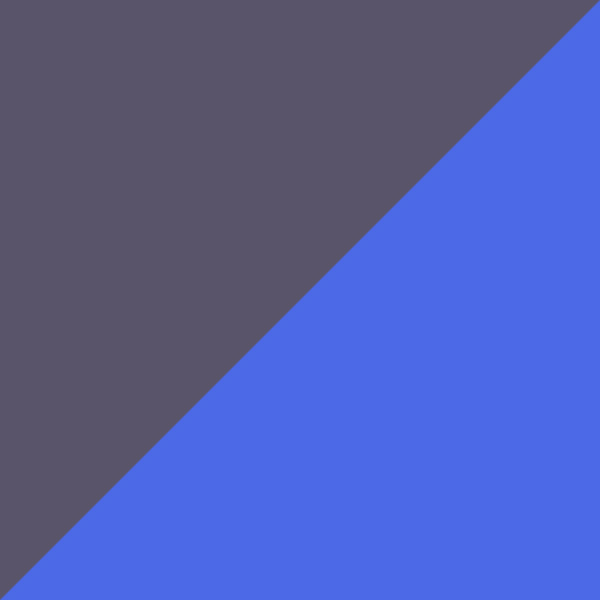 Transparent Graphite/Solid Fluo Electric Blue