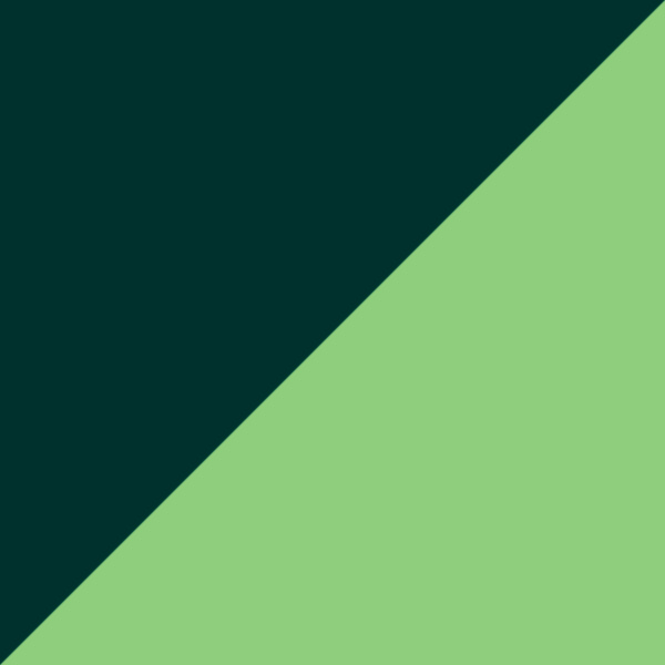 Matte Dark Green/Transparent Green