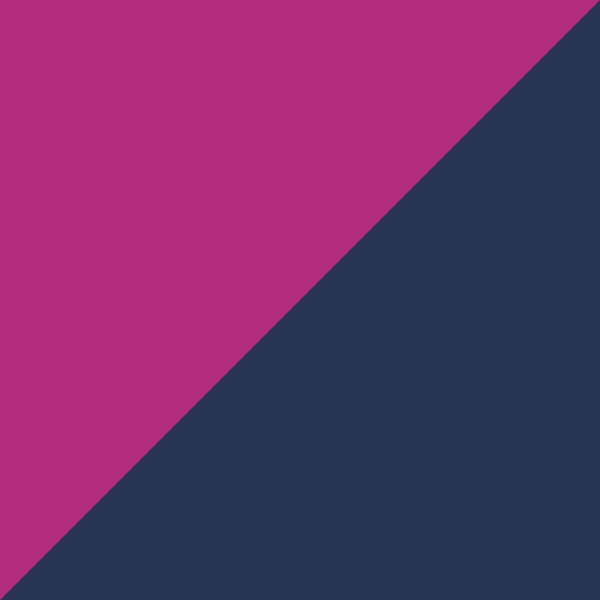 Solid Navy Blue and Milky Deep Orichid/Matte Blue