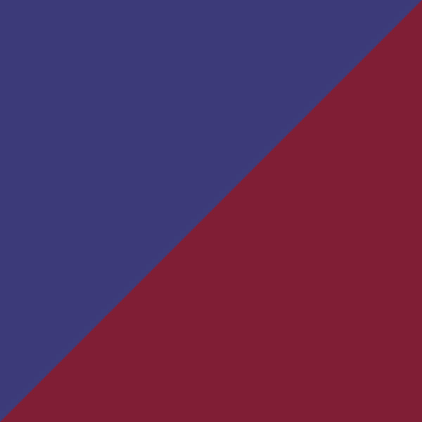 Solid Orchid Blue/Cardinal Purple