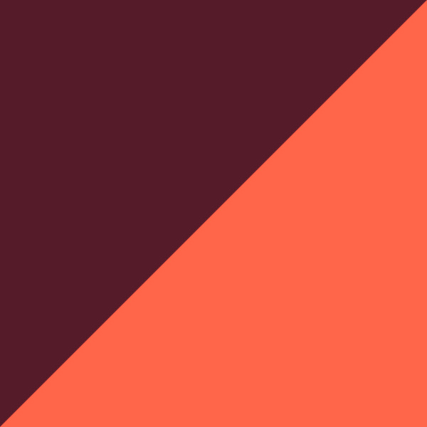 Transparent Red/Orange