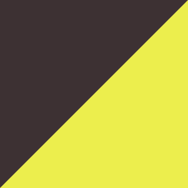 Brown/Neon Yellow
