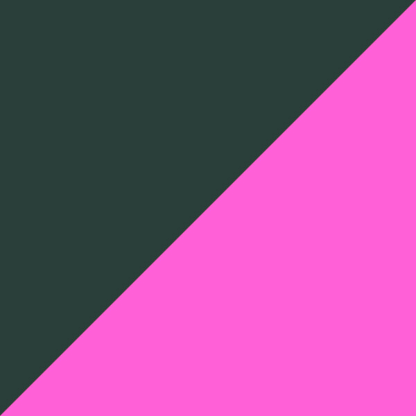 Transparent Green/Neon Pink