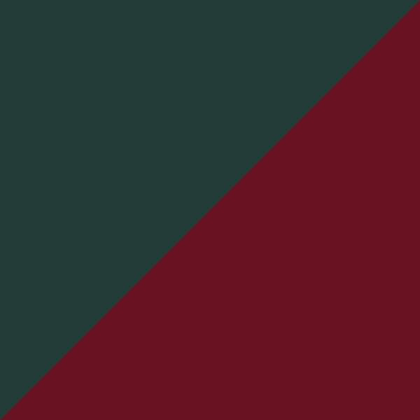 Army Green and Burgundy/Opaque Burgundy