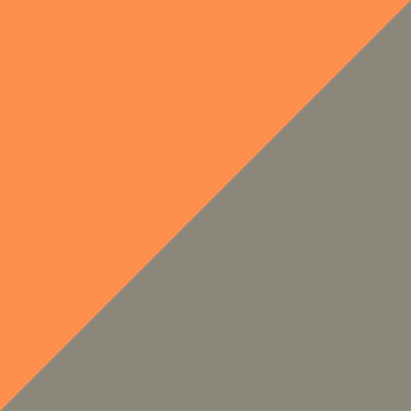 Vintage Orange/Light Gray