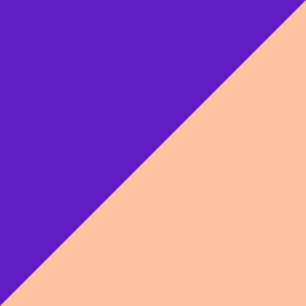 Translucent Purple/Translucent Orange