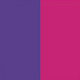 Violet Shiny/Rose Fluorescent Satin