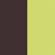 Chocolate Black Shiny/Yellow Fluorescent Satin