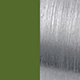 Green Clear Translucent Matte/Ruthenium Polished
