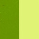 Green Translucent Shiny/Yellow Fluorescent Satin